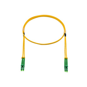 Fiber Optic Patch Cable|Fiber Optic Patchcord LC/APC-LC/APC Single Mode OS2 Corning Ultra Duplex 2.0mm Flame Retardant LSZH 1m(3ft)