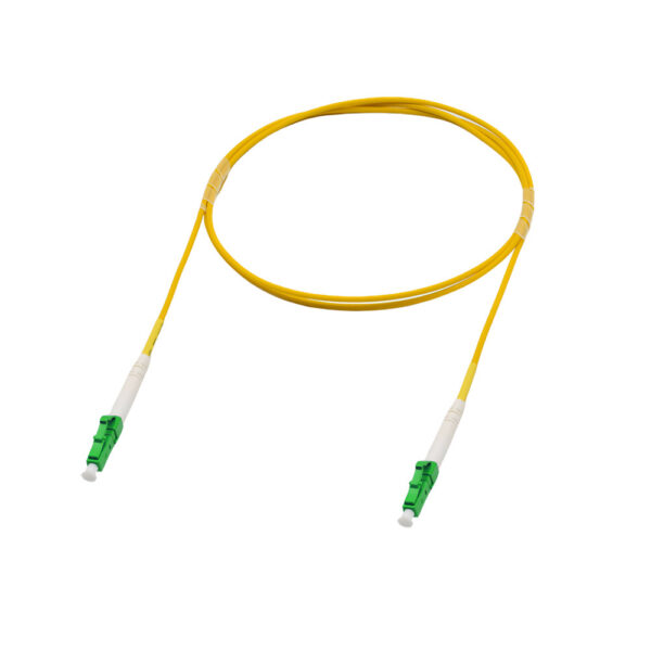 Fiber Optic Patch Cable|Fiber Optic Patchcord LC/APC-LC/APC Single Mode OS2 Corning SMF-28 Ultra Simplex 2.0mm Flame Retardant LSZH 5m(16.5ft)