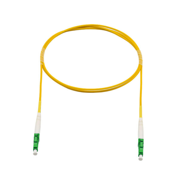 Fiber Optic Patch Cable|Fiber Optic Patchcord LC/APC-LC/APC Single Mode OS2 Corning SMF-28 Ultra Simplex 2.0mm Flame Retardant LSZH 5m(16.5ft) - Image 2