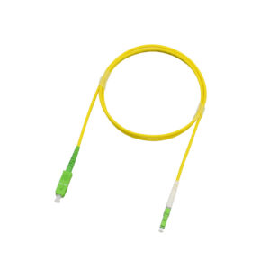 Fiber Optic Patch Cable|Fiber Optic Patchcord LC/APC-SC/APC Single Mode OS2 G657A1 Simplex 2.0mm OFNR Riser 15m(50ft)