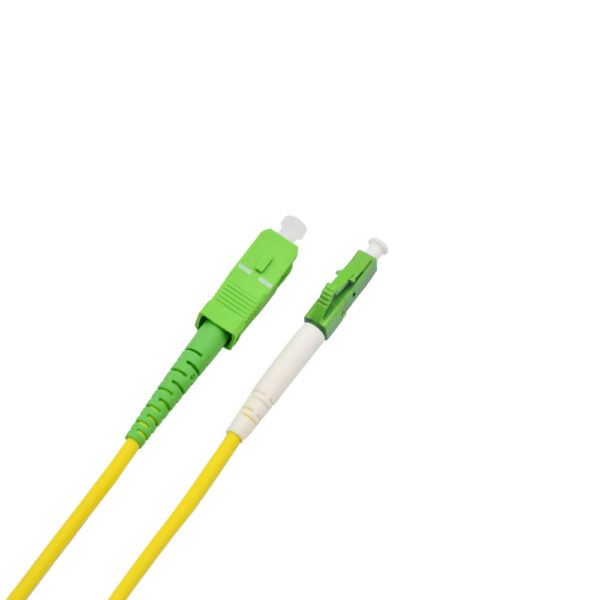 Fiber Optic Patch Cable|Fiber Optic Patchcord LC/APC-SC/APC Single Mode OS2 G657A1 Simplex 2.0mm OFNR Riser 2m(6.5ft) - Image 3