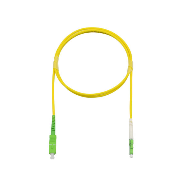 Fiber Optic Patch Cable|Fiber Optic Patchcord LC/APC-SC/APC Single Mode OS2 G657A1 Simplex 2.0mm OFNR Riser 2m(6.5ft) - Image 2