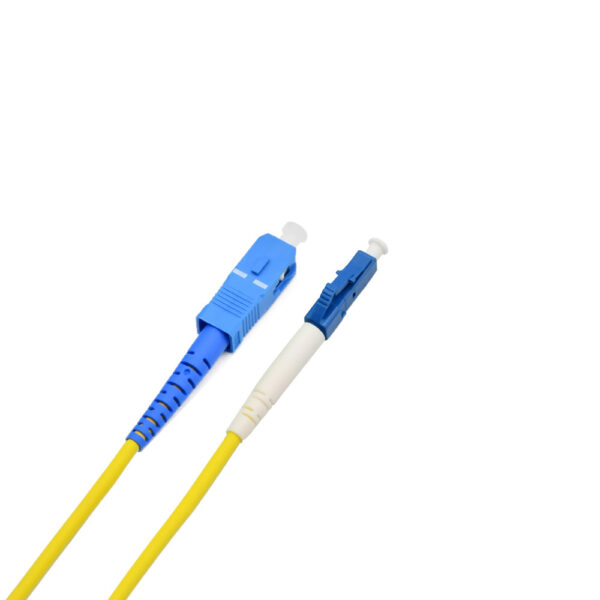 Fiber Optic Patch Cable|Fiber Optic Patchcord LC/UPC-SC/UPC Single Mode OS2 G657A1 Simplex 2.0mm OFNR Riser 20m(66ft) - Image 3