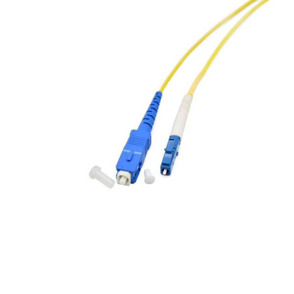 Fiber Optic Patch Cable|Fiber Optic Patchcord LC/UPC-SC/UPC Single Mode OS2 G657A1 Simplex 2.0mm OFNR Riser 20m(66ft) - Image 4