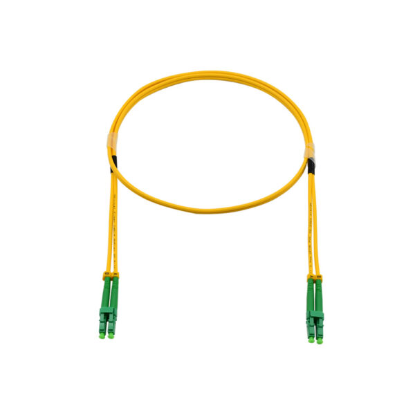 Fiber Optic Patch Cable|Fiber Optic Patchcord LC/APC-LC/APC Single Mode OS2 Corning SMF-28 Ultra Duplex 2.0mm Flame Retardant LSZH 1m(3ft) - Image 2