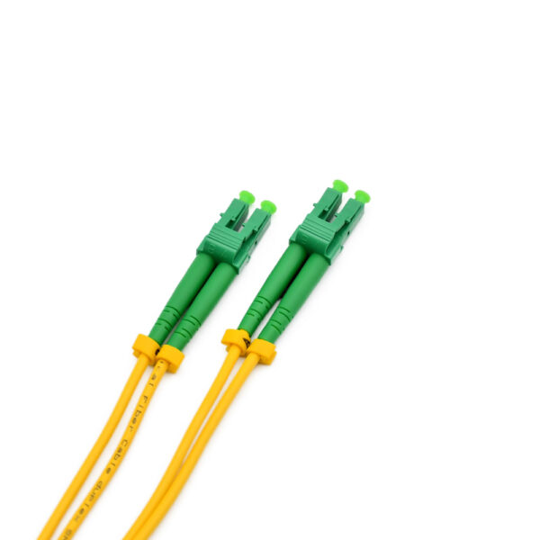 Fiber Optic Patch Cable|Fiber Optic Patchcord LC/APC-LC/APC Single Mode OS2 Corning SMF-28 Ultra Duplex 2.0mm Flame Retardant LSZH 1m(3ft) - Image 3