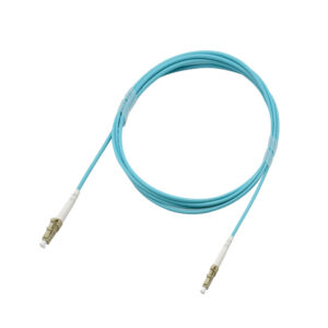 Fiber Optic Patch Cable|Fiber Optic Patchcord LC/PC-LC/PC Multimode OM3 Corning 50/125um Simplex 2.0mm OFNP Plenum 25m(82ft)