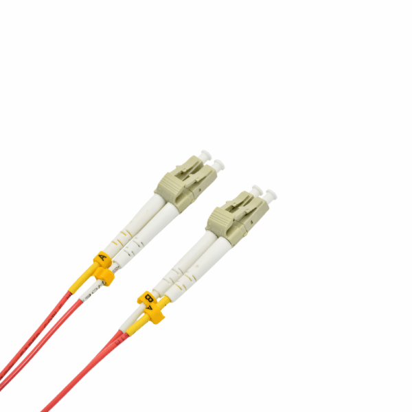 Fiber Optic Patch Cable|Fiber Optic Patchcord LC/PC-LC/PC Multimode OM2 50/125um Duplex 2.0mm Flame Retardant LSZH 5m(16.5ft) - Image 3
