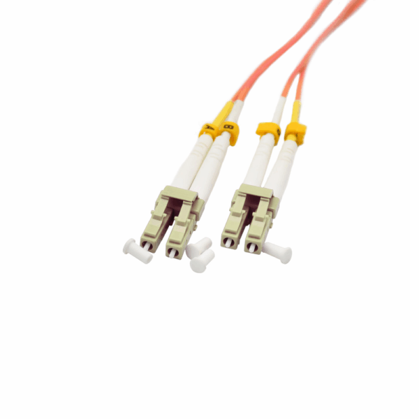 Fiber Optic Patch Cable|Fiber Optic Patchcord LC/PC-LC/PC Multimode OM2 50/125um Duplex 2.0mm Flame Retardant LSZH 5m(16.5ft) - Image 4