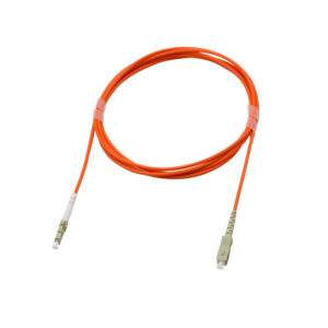 Fiber Optic Patch Cable|Fiber Optic Patchcord LC/PC-SC/PC Multimode OM1 62.5/125um Simplex 2.0mm OFNR Riser 25m(82ft)