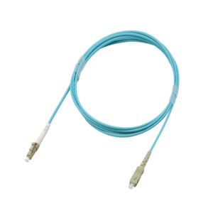 Fiber Optic Patch Cable|Fiber Optic Patchcord LC/PC-SC/PC Multimode OM3 50/125um Simplex 2.0mm OFNR Riser 15m(50ft)