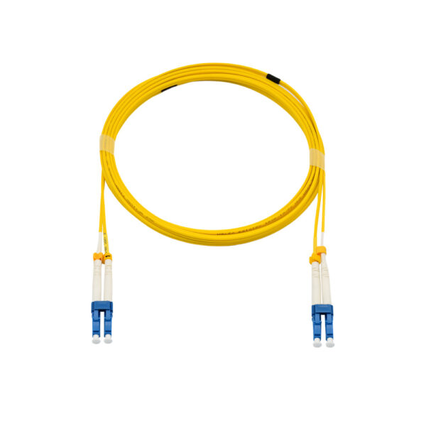 Fiber Optic Patch Cable|Fiber Optic Patchcord LC/UPC-LC/UPC Single Mode OS2 Corning SMF-28 Ultra Duplex 2.0mm OFNR Riser 30m(98ft) - Image 2