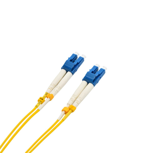 Fiber Optic Patch Cable|Fiber Optic Patchcord LC/UPC-LC/UPC Single Mode OS2 Corning SMF-28 Ultra Duplex 2.0mm OFNR Riser 30m(98ft) - Image 3