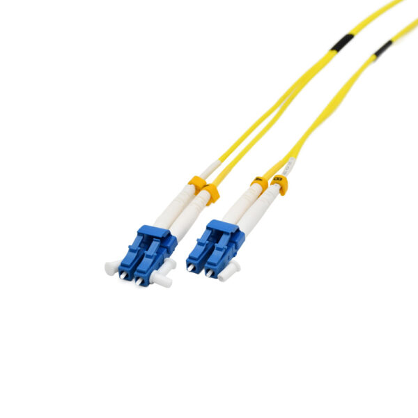 Fiber Optic Patch Cable|Fiber Optic Patchcord LC/UPC-LC/UPC Single Mode OS2 Corning SMF-28 Ultra Duplex 2.0mm OFNR Riser 30m(98ft) - Image 4