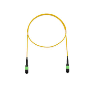 Fiber Optic Patch Cable|Fiber Optic Patchcord US Conec MTP-MTP F to F 12 Cores Type B Single Mode OS2 G657A1 ??0.70dB 3.0mm Flame Retardant LSZH 25m (82ft)
