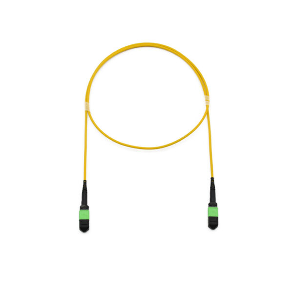 Fiber Optic Patch Cable|Fiber Optic Patchcord MPO-MPO F to F 24 Cores Type B Single Mode OS2 G657A1 Low Loss ≤0.35dB 3.0mm OFNR Riser 20m (66ft) - Image 2