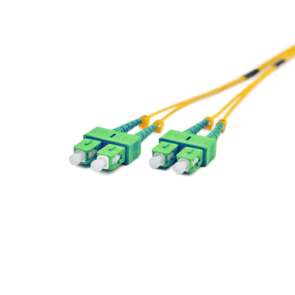 Fiber Optic Patch Cable|Fiber Optic Patchcord SC/APC-SC/APC Single Mode OS2 G657A1 Duplex 2.0mm Flame Retardant LSZH 5m(16.5ft) - Image 4