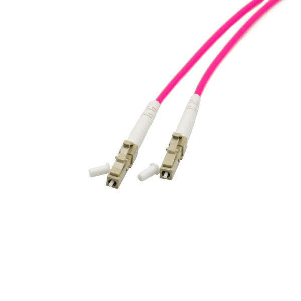 Fiber Optic Patch Cable|Fiber Optic Patchcord LC/PC-LC/PC Multimode OM4 Corning 50/125um Simplex 2.0mm OFNR Riser 5m(16.5ft) - Image 4