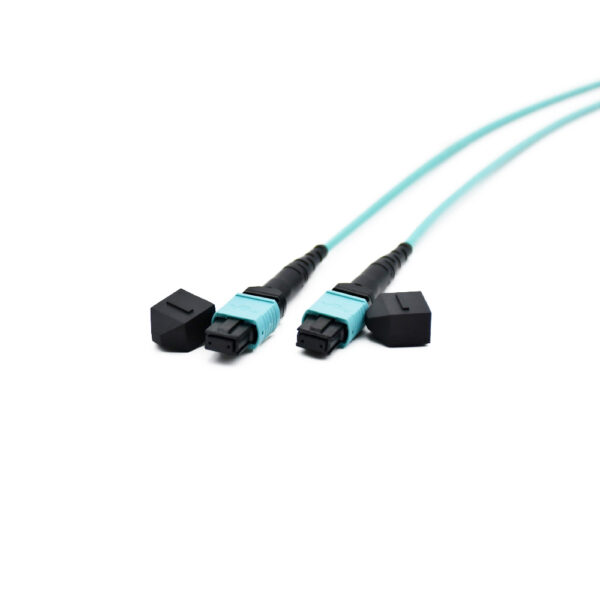 Fiber Optic Patch Cable|Fiber Optic Patchcord MTP-MTP F to F 24 Cores Type B Multimode 10G OM3 Corning Elite Low Loss ≤0.35dB 3.0mm Flame Retardant LSZH 1m (3ft) - Image 4