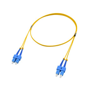 Fiber Optic Patch Cable|Fiber Optic Patchcord SC/UPC-SC/UPC Single Mode OS2 Corning SMF-28 Ultra Duplex 2.0mm OFNR Riser 2m(6.5ft)