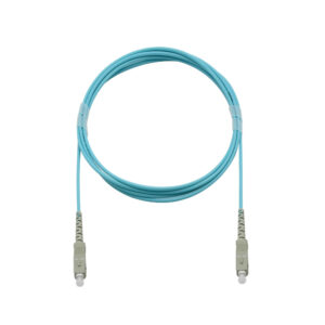 Fiber Optic Patch Cable|Fiber Optic Patchcord SC/PC-SC/PC Multimode OM3 Corning 50/125um Simplex 2.0mm OFNR Riser 10m(30ft)