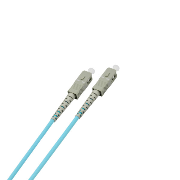 Fiber Optic Patch Cable|Fiber Optic Patchcord SC/PC-SC/PC Multimode OM3 Corning 50/125um Simplex 2.0mm OFNR Riser 5m(16.5ft) - Image 3