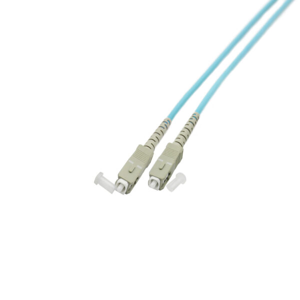 Fiber Optic Patch Cable|Fiber Optic Patchcord SC/PC-SC/PC Multimode OM3 Corning 50/125um Simplex 2.0mm OFNR Riser 5m(16.5ft) - Image 4