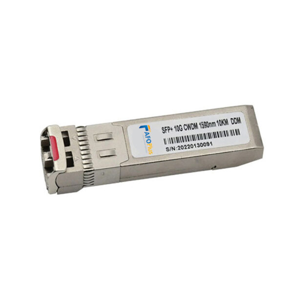 Fiber Optical Transceiver|Optical Module Cisco Compatible CWDM 10G SFP+ 1590nm 10km Duplex LC/UPC Single Mode