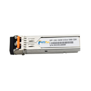 Fiber Optical Transceiver|Optical Module Cisco Compatible CWDM 1.25G SFP 1410nm 10km Duplex LC/UPC Single Mode