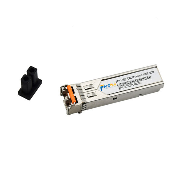Fiber Optical Transceiver|Optical Module Cisco Compatible CWDM 1.25G SFP 1410nm 10km Duplex LC/UPC Single Mode - Image 2
