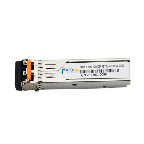 Fiber Optical Transceiver|Optical Module Cisco Compatible CWDM 1.25G SFP 1570nm 10km Duplex LC/UPC Single Mode