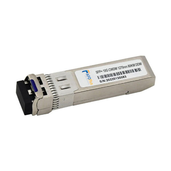Fiber Optical Transceiver|Optical Module Cisco Compatible CWDM 10G SFP+ 1270nm 80km Duplex LC/UPC Single Mode - Image 2
