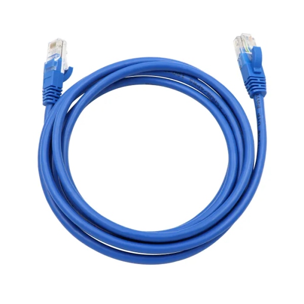 Ethernet Patch Cable|Copper Patch Cable Cat5e U/UTP Unshielded 24AWG PVC RJ45 5m(16.5ft) Blue - Image 2