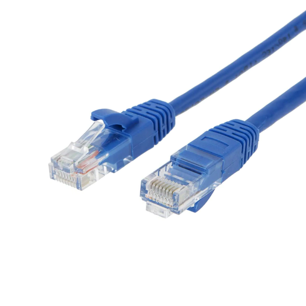 Ethernet Patch Cable|Copper Patch Cable Cat5e U/UTP Unshielded 24AWG PVC RJ45 5m(16.5ft) Blue - Image 4