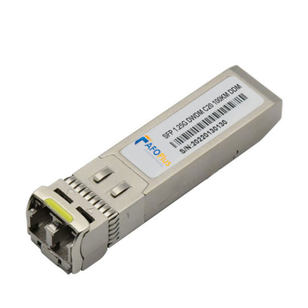 Fiber Optical Transceiver|Optical Module Cisco Compatible DWDM 1.25G SFP C47 1539.77nm 100km Duplex LC/UPC Single Mode - Image 2
