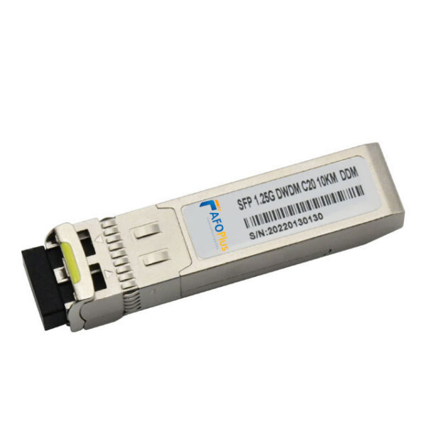 Fiber Optical Transceiver|Optical Module Cisco Compatible DWDM 1.25G SFP C20 1561.42nm 10km Duplex LC/UPC Single Mode