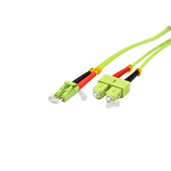 Fiber Optic Patch Cable|Fiber Optic Patchcord LC/PC-SC/PC Multimode OM5 50/125um Duplex 2.0mm OFNP Plenum 25m(82ft) - Image 4