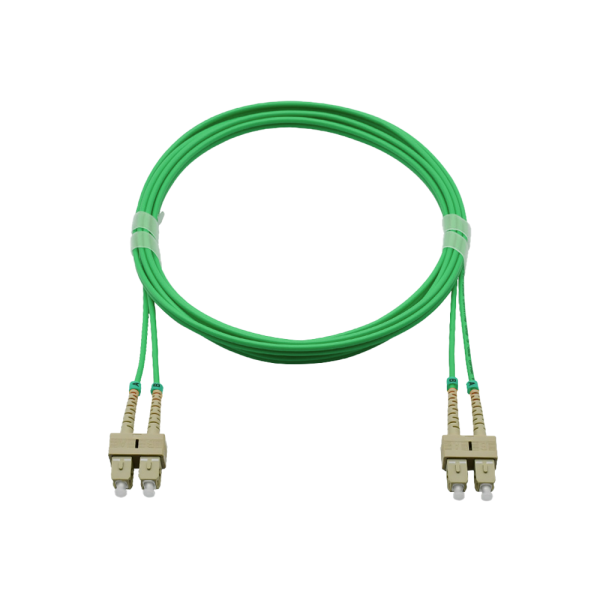 Fiber Optic Patch Cable|Fiber Optic Patchcord SC/PC-SC/PC Multimode OM5 50/125um Duplex 2.0mm OFNP Plenum 2m(6.5ft) - Image 2