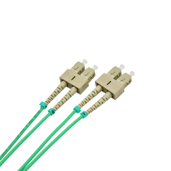 Fiber Optic Patch Cable|Fiber Optic Patchcord SC/PC-SC/PC Multimode OM5 50/125um Duplex 2.0mm OFNP Plenum 2m(6.5ft) - Image 3