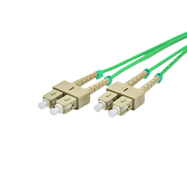 Fiber Optic Patch Cable|Fiber Optic Patchcord SC/PC-SC/PC Multimode OM5 50/125um Duplex 2.0mm OFNP Plenum 2m(6.5ft) - Image 4