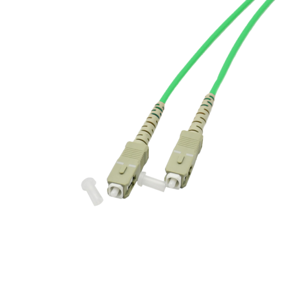 Fiber Optic Patch Cable|Fiber Optic Patchcord SC/PC-SC/PC Multimode OM5 50/125um Simplex 2.0mm OFNP Plenum 5m(16.5ft) - Image 4