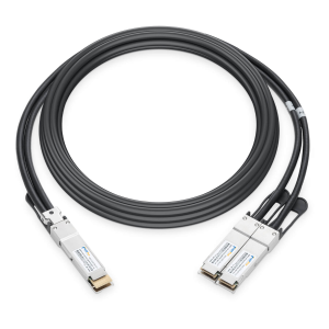 DAC Cable|Passive Direct Attach Copper Breakout Cable Cisco Compatible 400G QSFP-DD to 2x200G QSFP56 2meters(6.5ft)