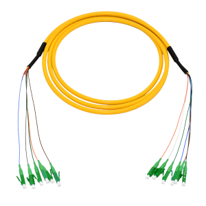 Breakout fiber optic patchcord 1