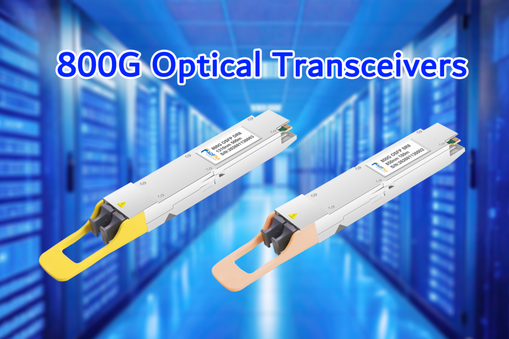 800G fiber transceivers