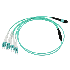 OM3 MPO LC Fiber Patchcord 1