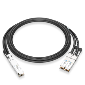400G OSFP 8x50G PAM4 Finned Top to 2x200G QSFP56 4x50G PAM4.