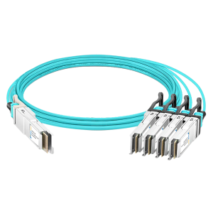 400G QSFP DD 8x50G PAM4 to 4x100G QSFP28 4x25G